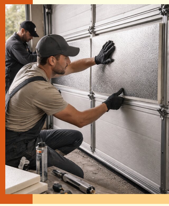 Утепление гаражных ворот в Щёлкове качественно и надежно